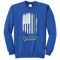 Veterans Day Awareness American Flag Military Army Soldier Gift Sweatshirt