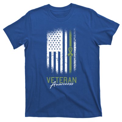 Veterans Day Awareness American Flag Military Army Soldier Gift T-Shirt