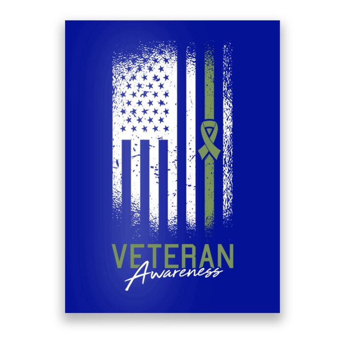 Veterans Day Awareness American Flag Military Army Soldier Gift Poster