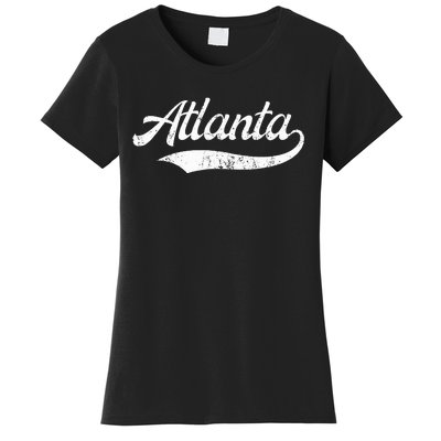 Vintage Distressed Atlanta Retro Women's T-Shirt