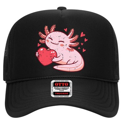 Valentines Day Axolotl Heart Cute  Hat