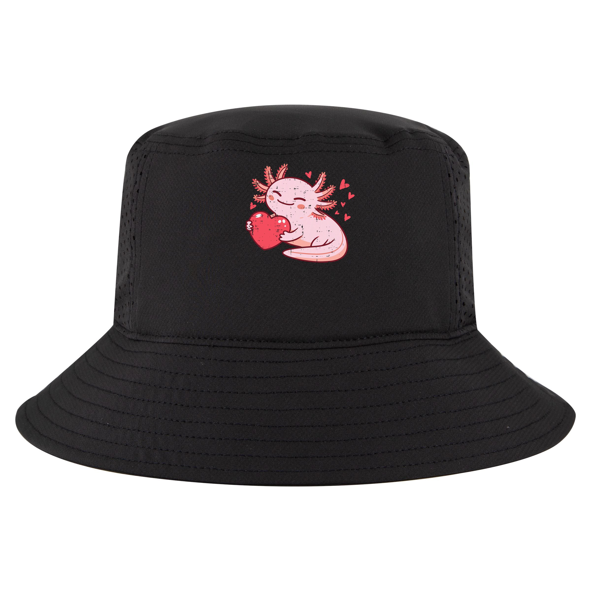 Valentines Day Axolotl Heart Cute  Visor