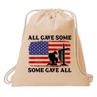 Veterans Day All Gave Some Some Gave All Memorial Day Drawstring Bag