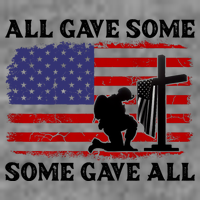 Veterans Day All Gave Some Some Gave All Memorial Day Tall Hoodie