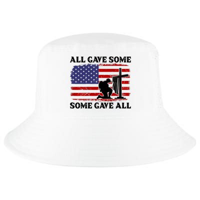 Veterans Day All Gave Some Some Gave All Memorial Day Cool Comfort Performance Bucket Hat