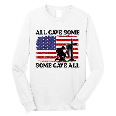 Veterans Day All Gave Some Some Gave All Memorial Day Long Sleeve Shirt