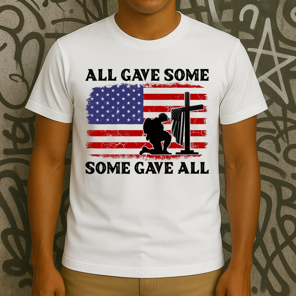 Veterans Day All Gave Some Some Gave All Memorial Day T-Shirt
