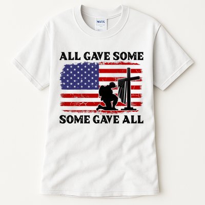 Veterans Day All Gave Some Some Gave All Memorial Day Tall T-Shirt