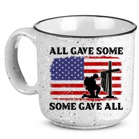 Veterans Day All Gave Some Some Gave All Memorial Day 15oz Campfire Ceramic Mug