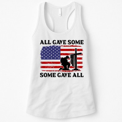 Veterans Day All Gave Some Some Gave All Memorial Day Womens Tank Top