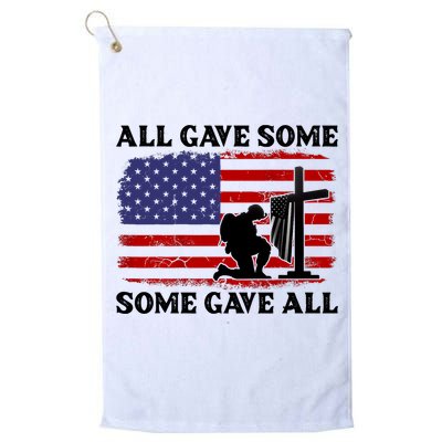 Veterans Day All Gave Some Some Gave All Memorial Day Golf Towel