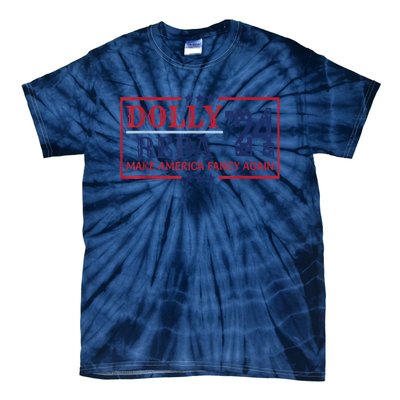 Vintage Dolly And Reba 2024 Make America Fancy Again America Style Tie-Dye T-Shirt