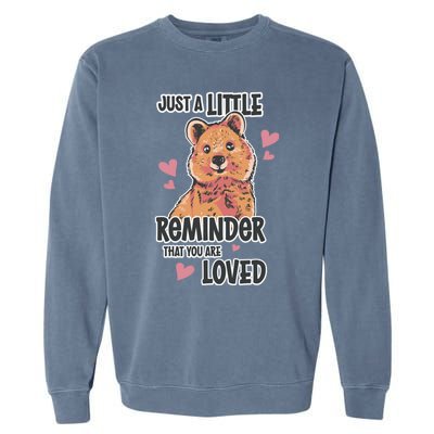 Valentines Day Bear Lovely Heart Relationship Roce Love Funny Gift Garment-Dyed Sweatshirt