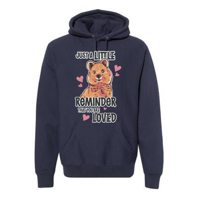 Valentines Day Bear Lovely Heart Relationship Roce Love Funny Gift Premium Hoodie