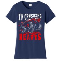 Valentines Day Big Truck Off Road Racing Women's T-Shirt