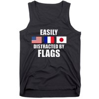 Vexillology Distracted By Flags Tank Top