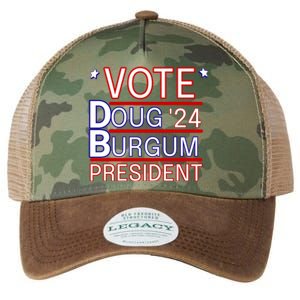 Vote Doug Burgum 2024 Doug Burgum For Presidential Election Legacy Tie Dye Trucker Hat