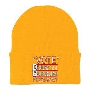 Vote Doug Burgum 2024 Doug Burgum For Presidential Election Knit Cap Winter Beanie