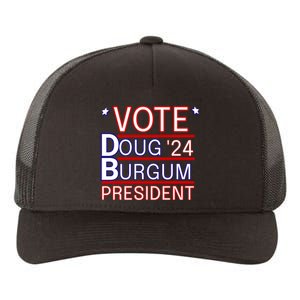 Vote Doug Burgum 2024 Doug Burgum For Presidential Election Yupoong Adult 5-Panel Trucker Hat