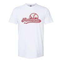 Vintage Distressed Baseball Lovers Softstyle CVC T-Shirt