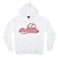 Vintage Distressed Baseball Lovers Hoodie