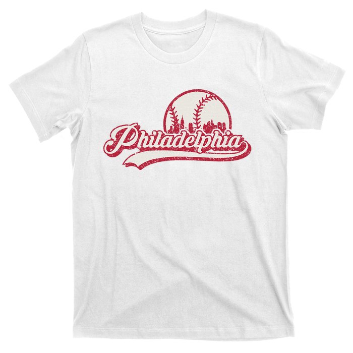 Vintage Distressed Baseball Lovers T-Shirt