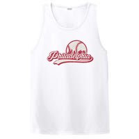 Vintage Distressed Baseball Lovers PosiCharge Competitor Tank