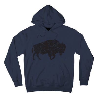 Vintage Distressed Bison Tall Hoodie