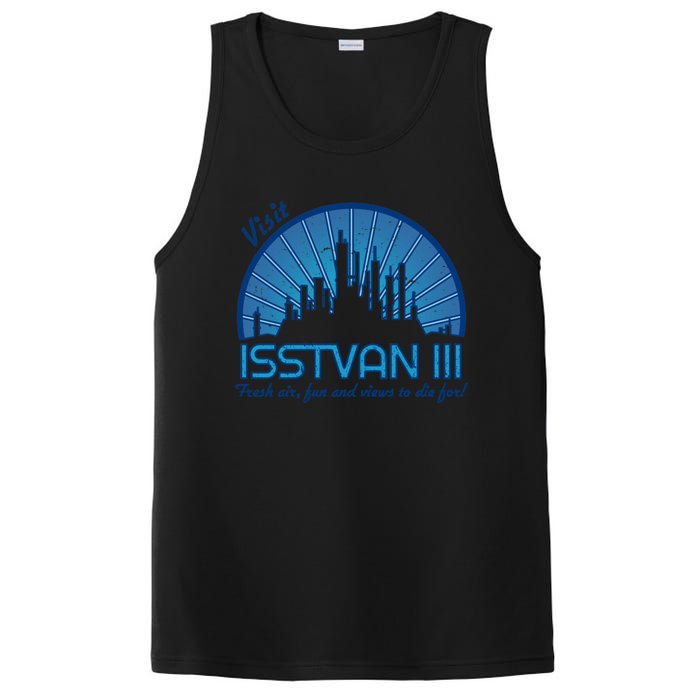 Visit (Dark Blue) PosiCharge Competitor Tank