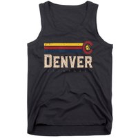 Vintage Denver Basketball CO Retro Bball Denver Tank Top