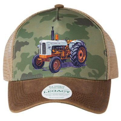 Vintage David Brown Utility Tractor 995 Farming Legacy Tie Dye Trucker Hat
