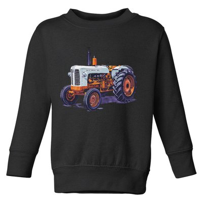 Vintage David Brown Utility Tractor 995 Farming Toddler Sweatshirt