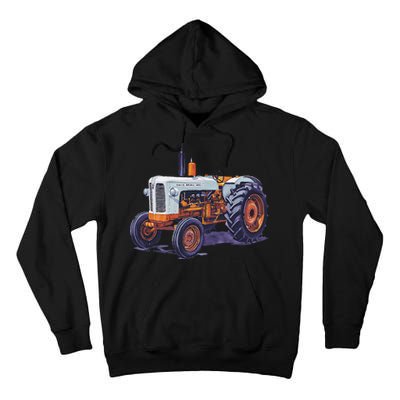 Vintage David Brown Utility Tractor 995 Farming Tall Hoodie