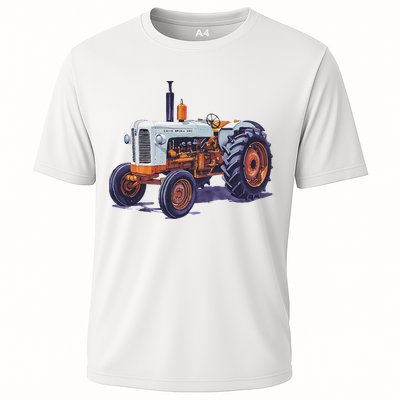 Vintage David Brown Utility Tractor 995 Farming Performance Shirt