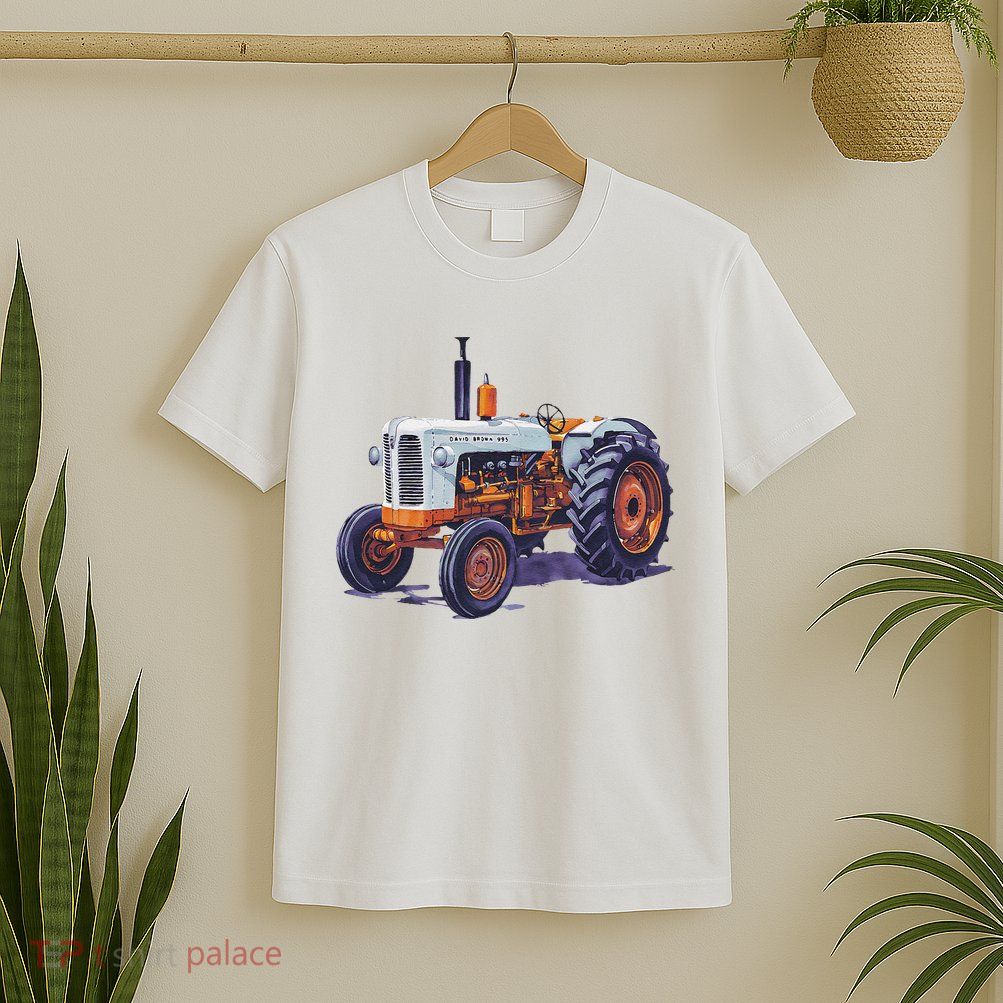 Vintage David Brown Utility Tractor 995 Farming T-Shirt