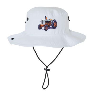 Vintage David Brown Utility Tractor 995 Farming Bucket Hat