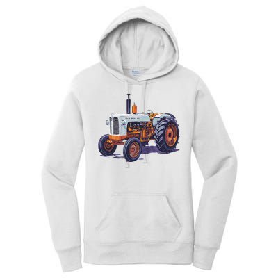 Vintage David Brown Utility Tractor 995 Farming Women's Pullover Hoodie