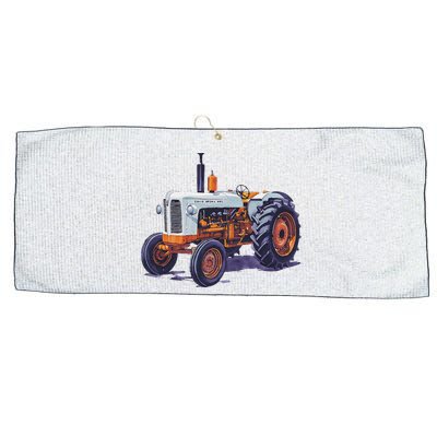 Vintage David Brown Utility Tractor 995 Farming Large Microfiber Waffle Golf Towel