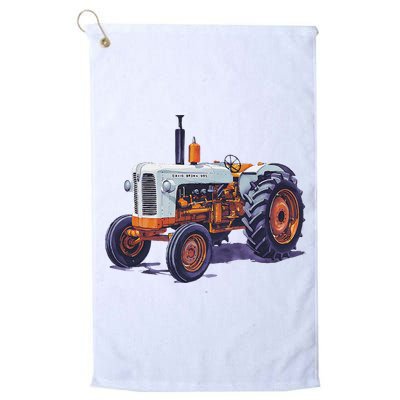 Vintage David Brown Utility Tractor 995 Farming Golf Towel