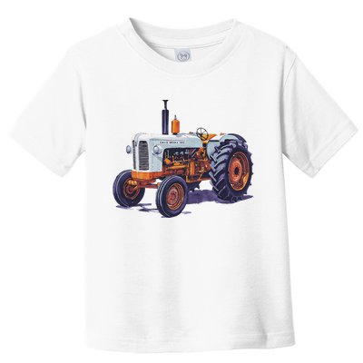 Vintage David Brown Utility Tractor 995 Farming Toddler T-Shirt