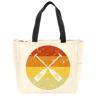 Vintage Dragon Boat Meaningful Gift Zip Tote Bag