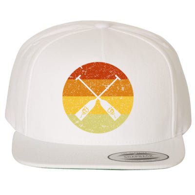 Vintage Dragon Boat Meaningful Gift Wool Snapback Cap