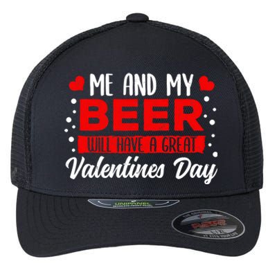 Valentines Day Beer Lover Er Brewer Alcohol Funny Gift Flexfit Unipanel Trucker Cap