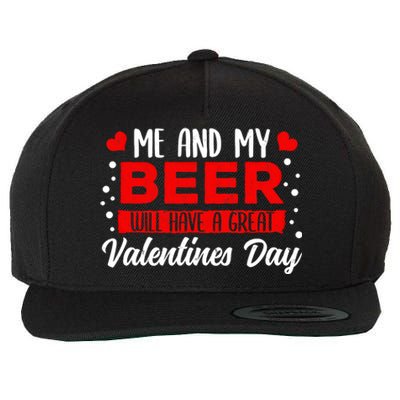 Valentines Day Beer Lover Er Brewer Alcohol Funny Gift Wool Snapback Cap