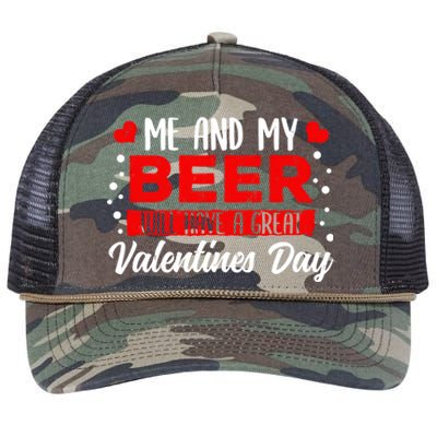 Valentines Day Beer Lover Er Brewer Alcohol Funny Gift Retro Rope Trucker Hat Cap