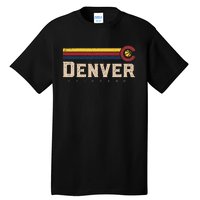 Vintage Denver Basketball CO Tee Retro Bball Denver Tall T-Shirt