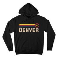 Vintage Denver Basketball CO Tee Retro Bball Denver Tall Hoodie