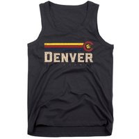 Vintage Denver Basketball CO Tee Retro Bball Denver Tank Top