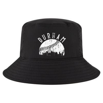 Vintage Durham Baseball Skyline Apparel Cool Comfort Performance Bucket Hat