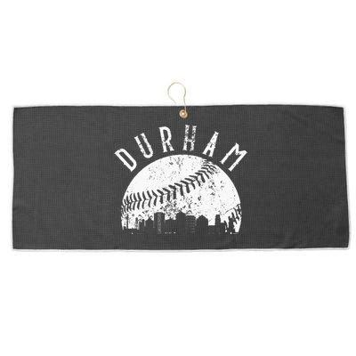 Vintage Durham Baseball Skyline Apparel Large Microfiber Waffle Golf Towel